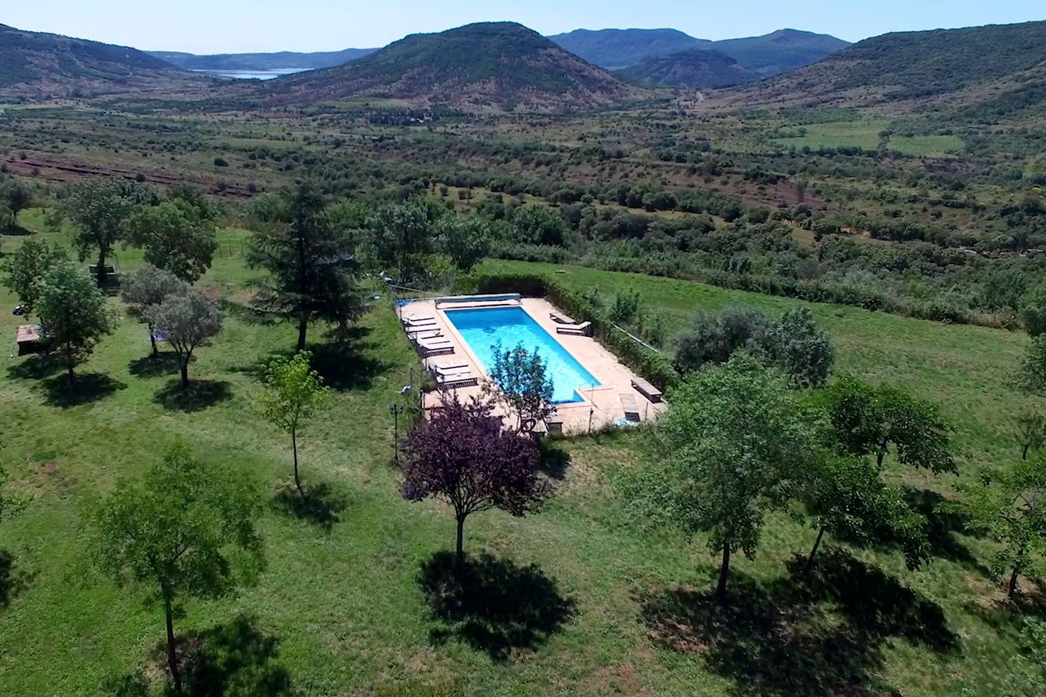 piscine drone
